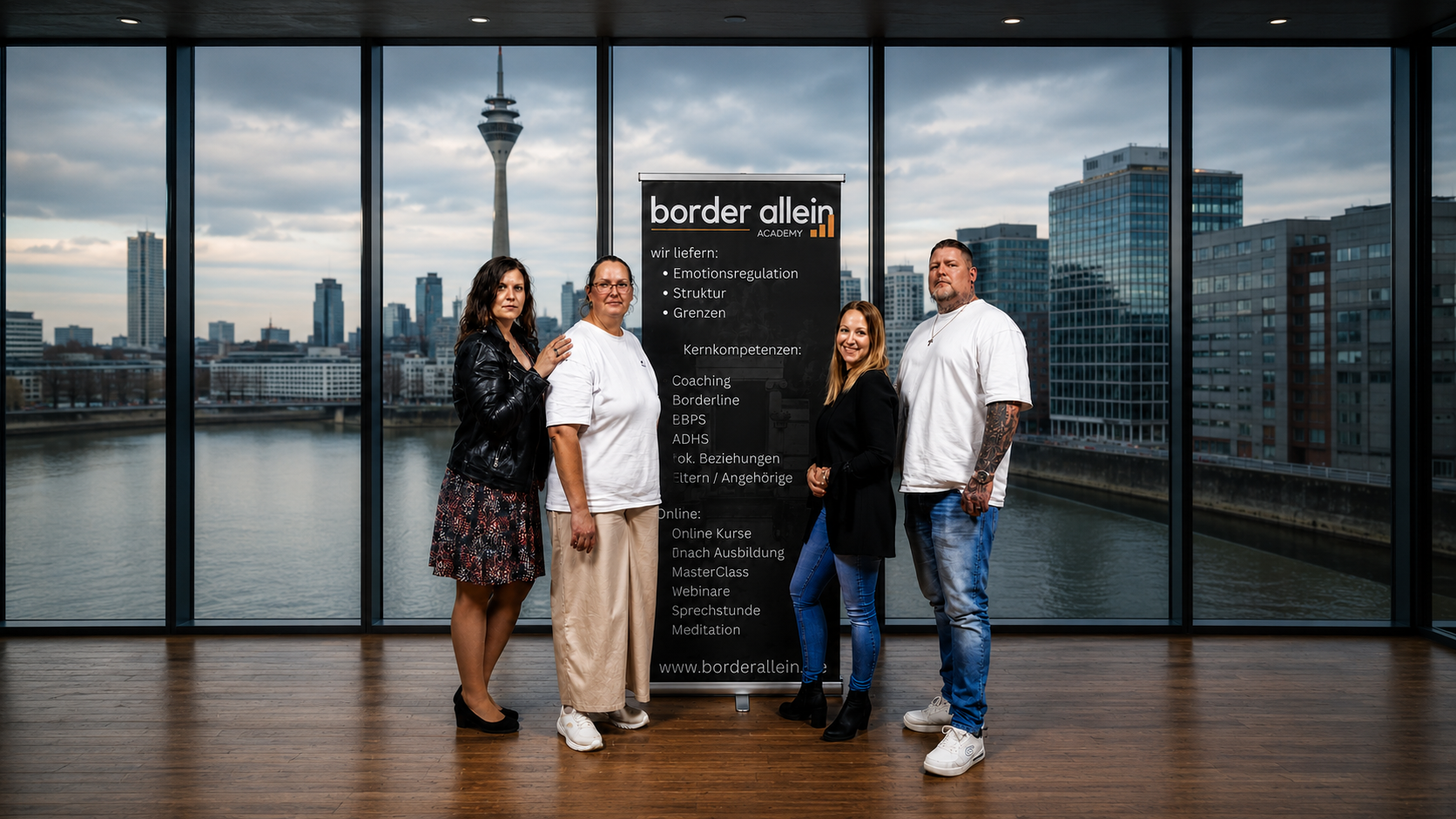 Team der Border Allein Akademie